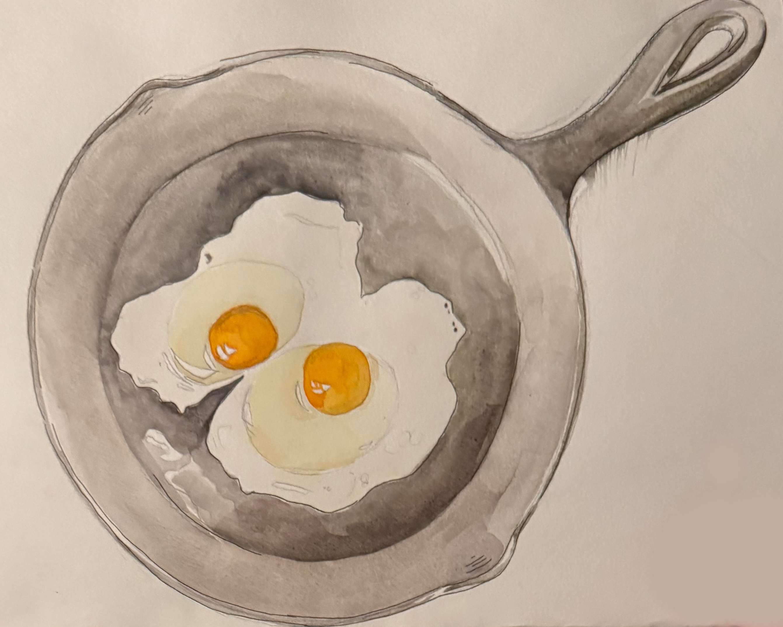 Cast iron eggs